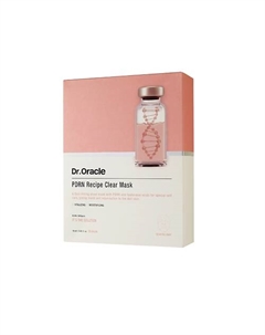 Набор ревитализирующих масок для лица с полинуклеотидами PDRN Recipe Clear Mask Dr. oracle