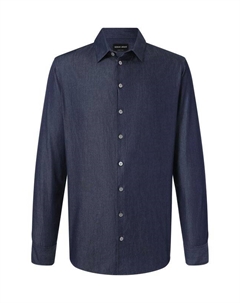 Хлопковая рубашка Giorgio armani