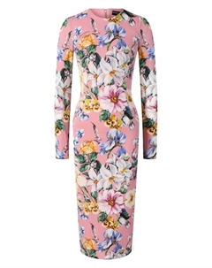 Шелковое платье Dolce&gabbana