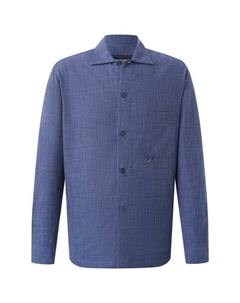 Рубашка из хлопка и шерсти Stefano ricci