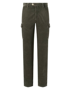 Вельветовые брюки-карго Brunello cucinelli