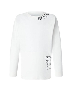 Хлопковый лонгслив Mm6