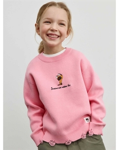 Вязаный джемпер для девочек x Союзмультфильм Sela