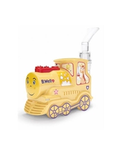 Ингалятор (небулайзер) компрессорный PRO-115 Паровозик желтый B.well