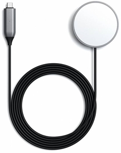 Зарядное устройство беспроводное Satechi ST-UCQIMCM Type-C, 1.5м. cерый космос