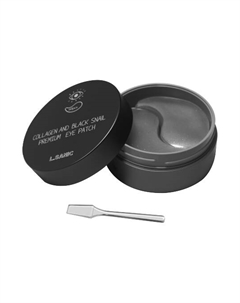 Гидрогелевые патчи для области вокруг глаз с коллагеном и муцином черной улитки Collagen Аnd Black Snail Premium Eye Patch: Патчи 60шт L'sanic