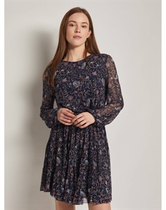 Короткое платье с этническим принтом Zolla