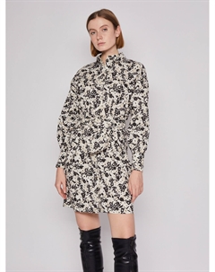 Платье-рубашка с вшитым поясом Zolla