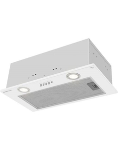 Встраиваемая вытяжка Light INBOX52WH, управление кнопочное, белый Meferi