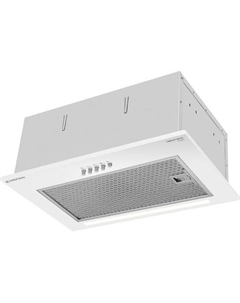 Встраиваемая вытяжка Power SMARTBOX45WH, управление кнопочное, белый Meferi