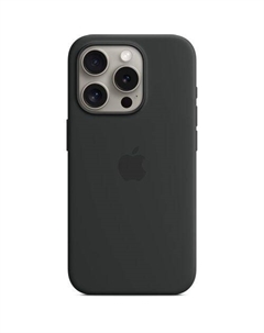 Чехол (клип-кейс) Silicone Case, для iPhone 15 Pro, черный Apple