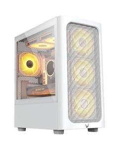 Корпус mATX Air Mesh G3, Micro-Tower, без БП, белый Formula