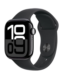 Смарт-часы Watch Series 10 A3001, 42мм, черный/черный Apple