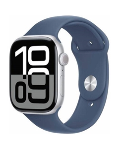 Смарт-часы Watch Series 10 A2999, 46мм, 2.1", синий/серебристый Apple