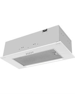 Встраиваемая вытяжка Power SMARTBOX60WH, управление кнопочное, белый Meferi
