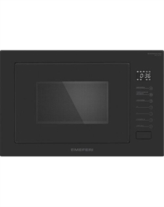 Встраиваемая микроволновая печь MEFERI Ultra MMO6025BK, 25л, 900Вт, черный Meferi