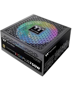 Блок питания Toughpower iRGB Plus (DIGITAL), 750Вт, 80 PLUS GOLD, 140мм, черный, retail Thermaltake