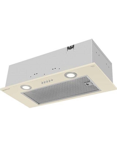 Встраиваемая вытяжка Power INBOX60BG, управление кнопочное, бежевый Meferi