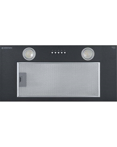 Встраиваемая вытяжка Power INBOX60BK, управление кнопочное, черный Meferi