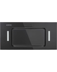 Встраиваемая вытяжка Ultra INBOX60BK Glass, управление кнопочное, черный Meferi