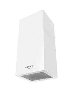 Вытяжка каминная Light AIRBOX60WH, белый, кнопочное управление Meferi