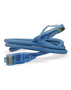 Патч-корд Hyperline PC-LPM-UTP-RJ45-RJ45-C6-1M-LSZH-BL, вилка RJ-45, вилка RJ-45, кат.6, LSZH, 1м, синий