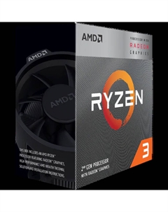 Процессор AMD Ryzen 3 3200G, 3.6ГГц, (Turbo 4ГГц), 4-ядерный, L3 4МБ, Сокет AM4, BOX Amd