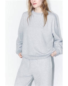 Свитшот базовый из хлопкового футера Befree