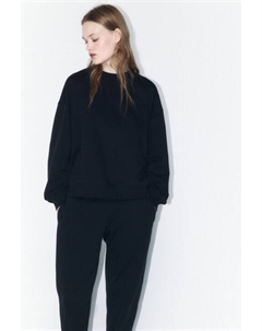 Свитшот базовый из хлопкового футера Befree