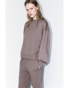 Свитшот базовый из хлопкового футера Befree