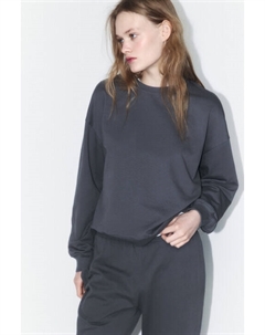 Свитшот базовый из хлопкового футера Befree