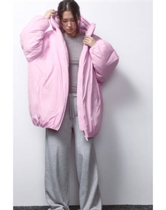 Куртка-бомбер oversize удлиненная с капюшоном Befree