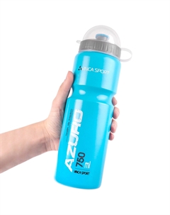 Фляга велосипедная, с защитой от пыли 750мл, голубая, VSB 21 azuro Vinca sport