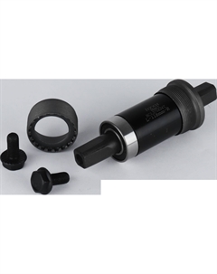 Каретка-картридж велосипедная, с промподшипниками, под квадрат, ось 113 мм, длина стакана 68 мм, черный, SL A113 Hxxh