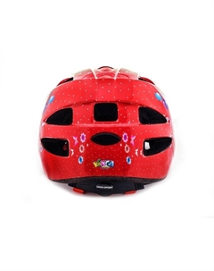 Велошлем детский VSH 8 Bear and Hare, красный (Размер: M (52-56 см)) Vinca sport