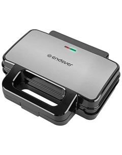 Вафельница Endever Skyline WM-25 2 в 1, черный/стальной