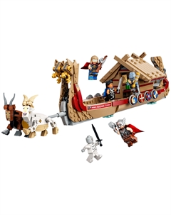 Конструктор Marvel Thor Лодка-коза (76208) Lego