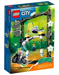 Конструктор City Трюковое испытание Нокдаун 60341 Lego