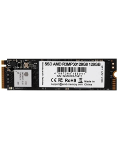 SSD накопитель AMD Radeon R3 M.2 128GB PCIe (R3MP30128G8) Amd