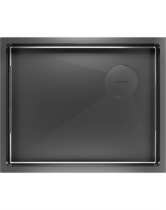 Мойка кухонная Next-Skew PM885444-GM вороненая сталь Paulmark