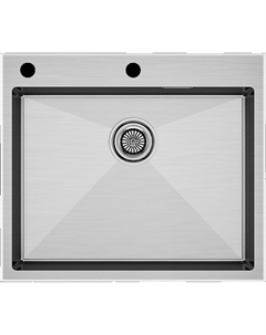 Мойка кухонная Kroner-Edge PM775951-BS брашированная сталь Paulmark