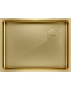 Мойка кухонная Next-Skew PM885844-BG брашированное золото Paulmark