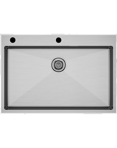 Мойка кухонная Kroner-Edge PM777551-BS брашированная сталь Paulmark