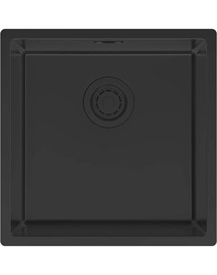 Мойка кухонная Lassan LA44-MBN черный матовый Paulmark