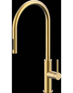 Смеситель для кухни Senso Se215180-SBG светлое брашированное золото Paulmark