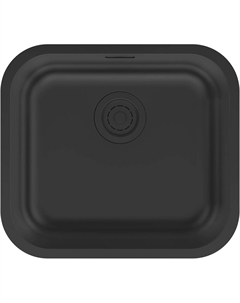 Мойка кухонная Vello VE48-MBN черный матовый Paulmark