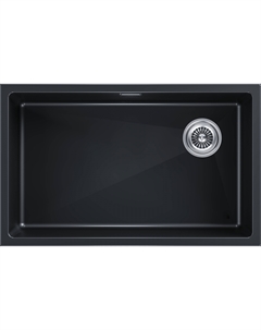 Мойка кухонная Lumi LU74SK-BLM черный металлик Paulmark