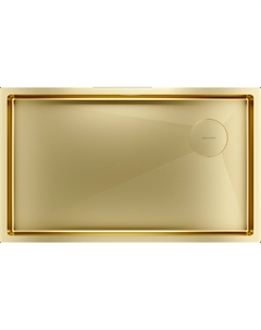 Мойка кухонная Next-Skew PM887444-BG брашированное золото Paulmark