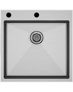 Мойка кухонная Kroner-Edge PM775151-BS брашированная сталь Paulmark