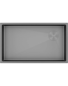 Мойка кухонная Next-Skew PM887444-MG серый матовый Paulmark